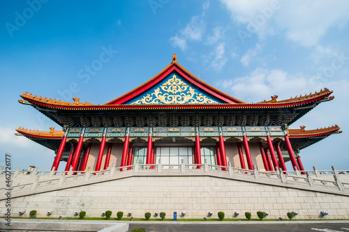 Taiwan, Taipei, Chiang Kai-ShekÔøΩMemorial Hall, National Theater and Concert Hall photo