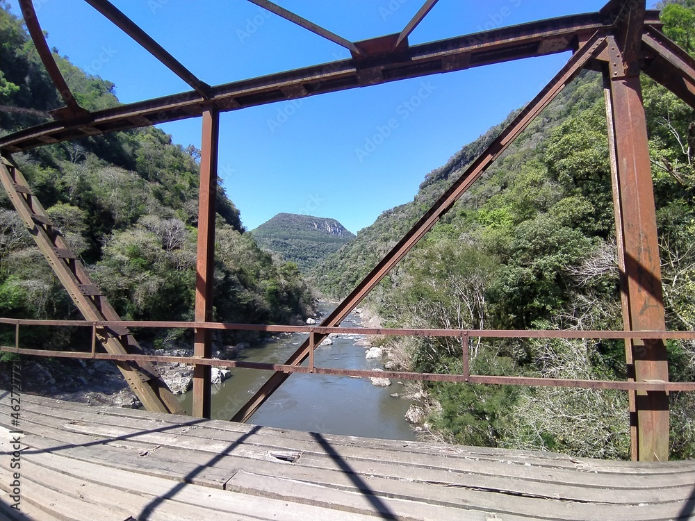 bridge over the river