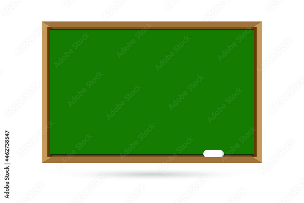 Chalkboard. Flat illustration of chalkboard used in schools. Vector illustration isolated on white background. EPS 10. Chalkboard. Flat illustration of chalkboard used in schools. Vector illustration isolated on white background. EPS 10.