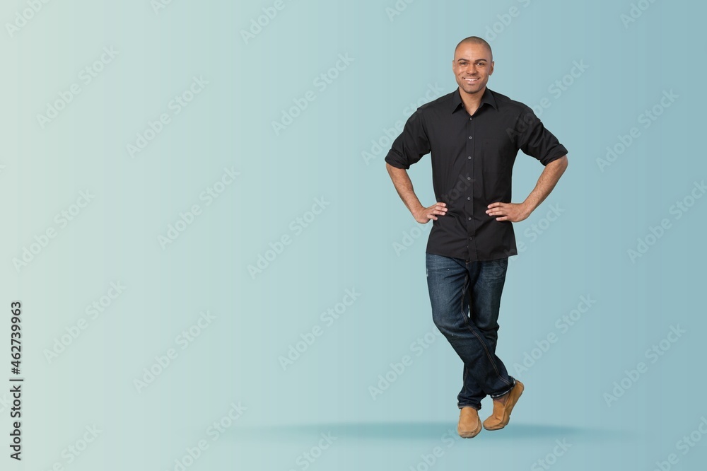 Happy young smiling friendly man posing Happy young smiling friendly man posing