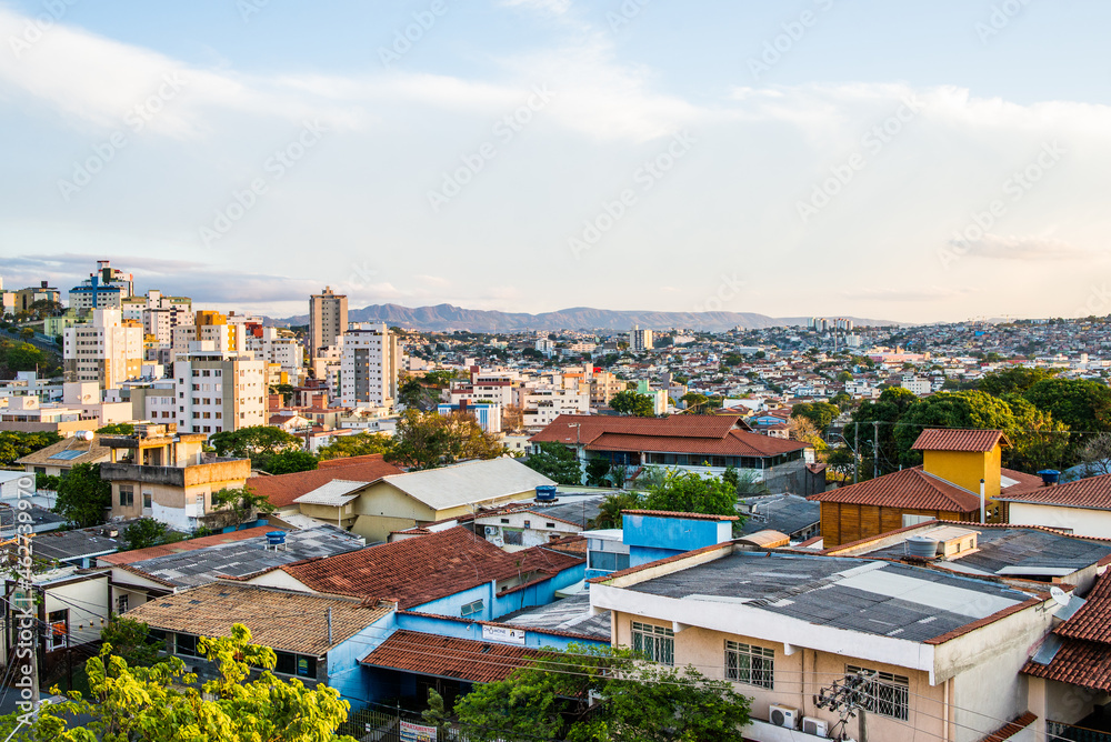 Vista panorâmica da região da região Castelo / Alípio de Melo em Belo Horizonte, Minas Gerais, Brasil