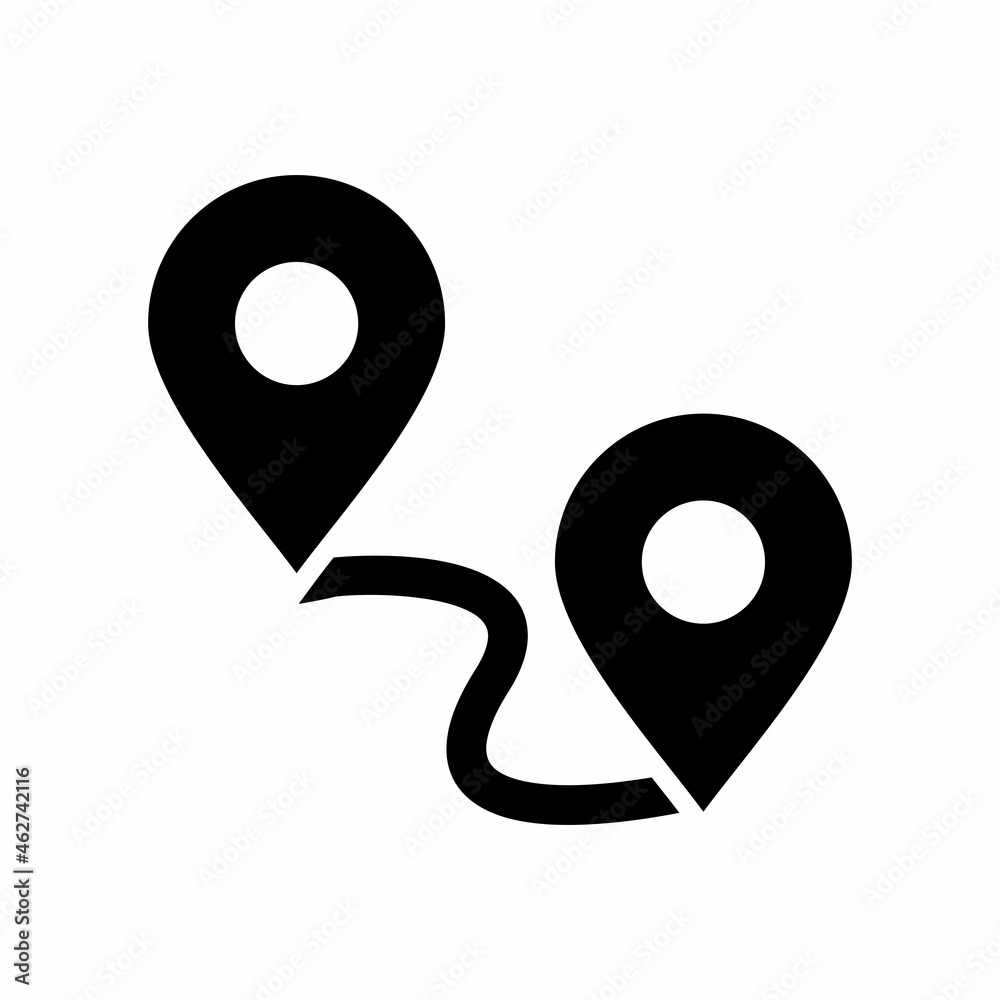 map icon set, map vector set sign symbol map icon set, map vector set sign symbol