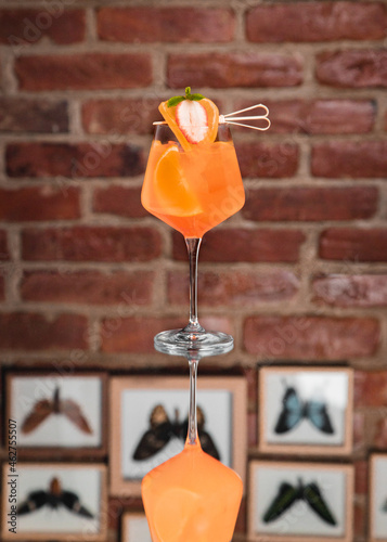 glass of orange juice