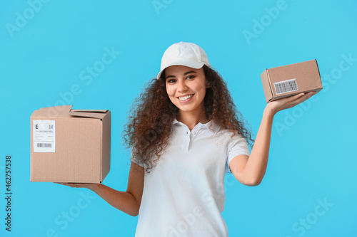 Female African-American cou...