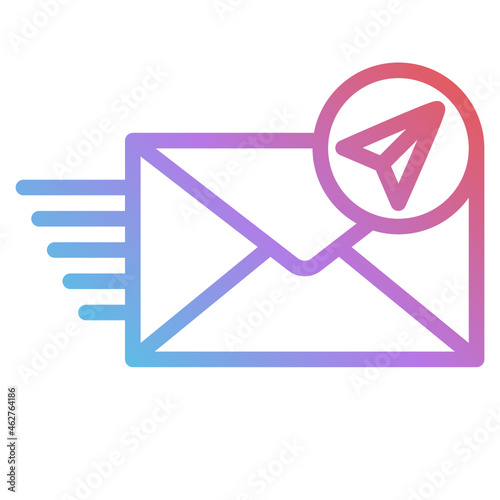 sendemail gradient icon