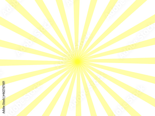 orange and yellow sunlight sunburst sunshine background design for light ray banner, ads, template, product, social media, sales, promotion background wallpaper vector illustration

