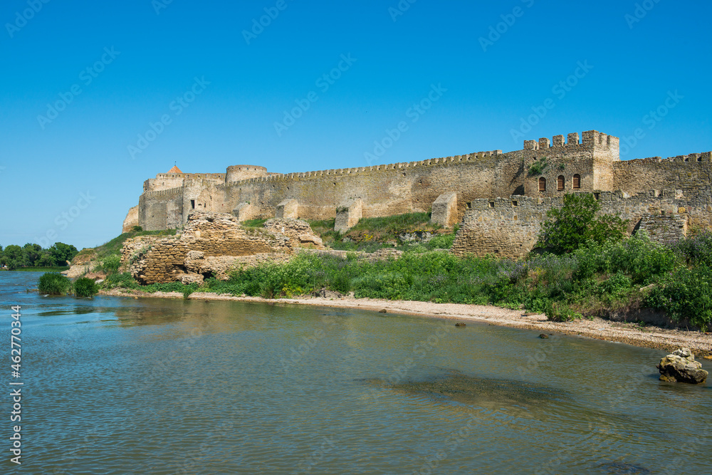 Ukraine, Bilhorod-Dnistrovskyi fortress at the Black Sea coast Ukraine, Bilhorod-Dnistrovskyi fortress at the Black Sea coast