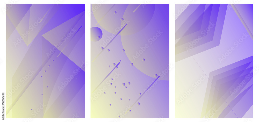 Set of Abstract Backgrounds