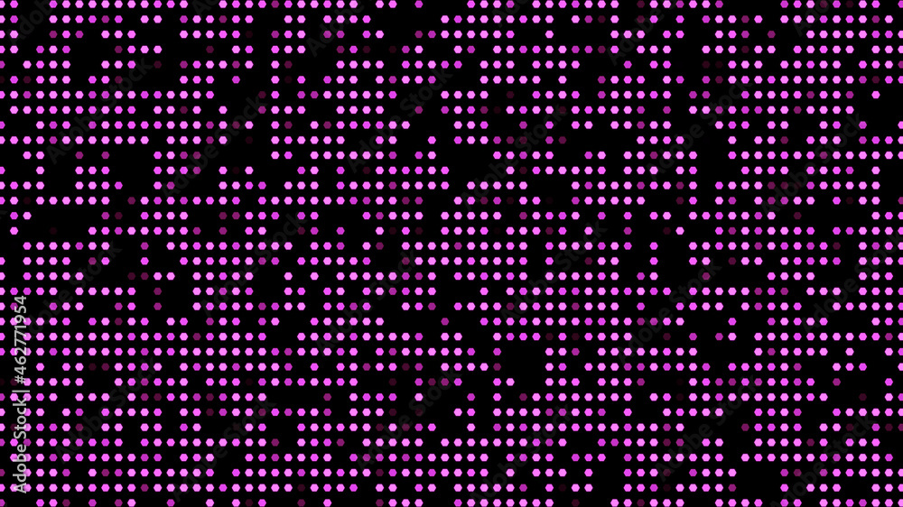 black pink digital background. pink circles chaotic pattern black pink digital background. pink circles chaotic pattern