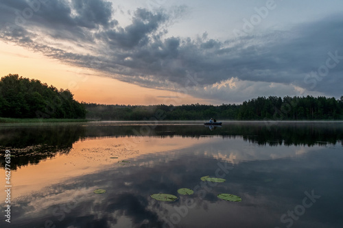Morning in the  Sebezhsky National Park 