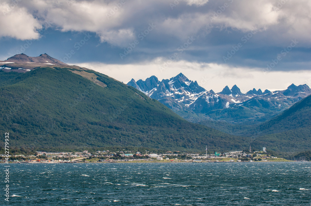 Puerto Wlliams, Beagle channel, Tierra del Fuego, Chile, South America Puerto Wlliams, Beagle channel, Tierra del Fuego, Chile, South America
