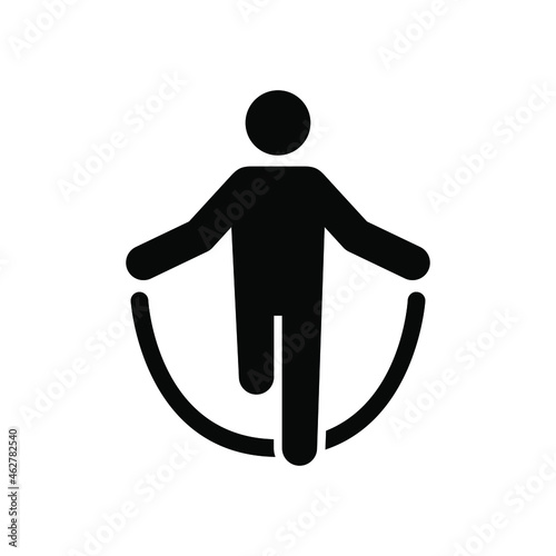Jump rope icon