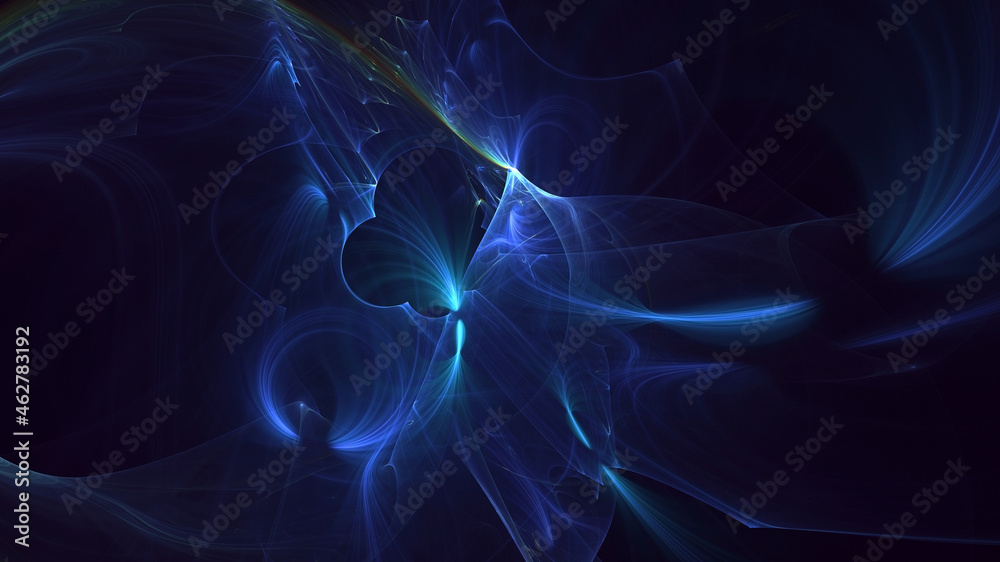 3D rendering abstract multicolor fractal light background 3D rendering abstract multicolor fractal light background