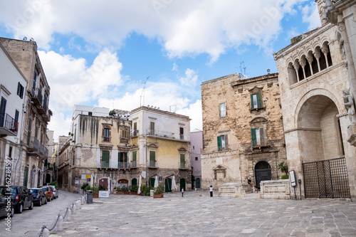 Italy, Apulia, Bitonto, Old houses