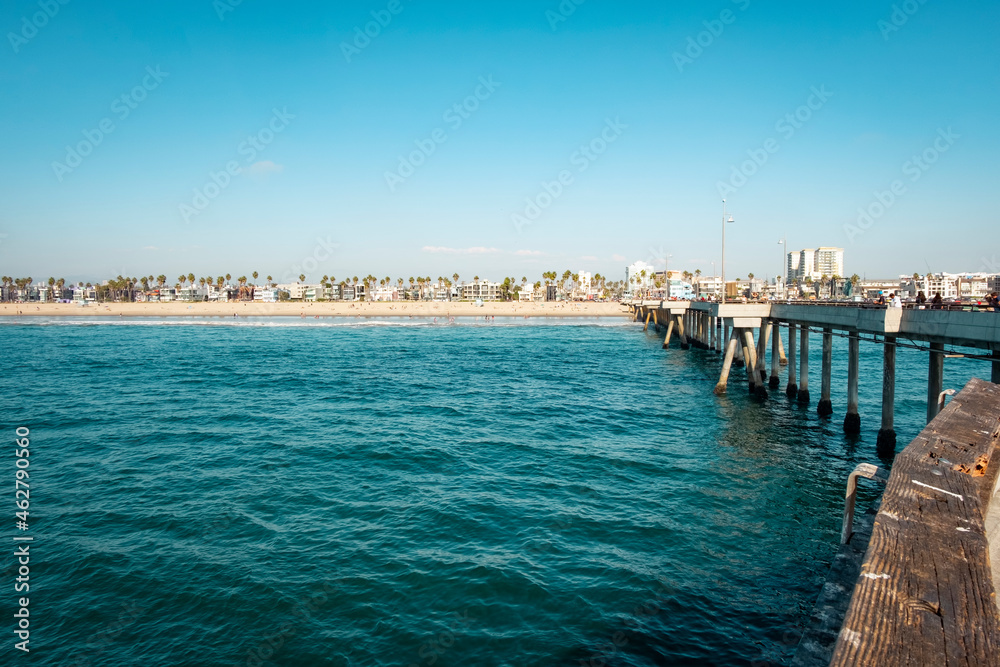 USA, California, Los Angeles, Venice beach, pier USA, California, Los Angeles, Venice beach, pier