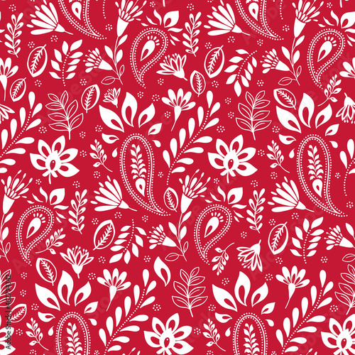 Indonesian Batik Seamless Pattern