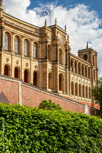 Bavarian Parliament, Maximilianeum, Munich, Bavaria, Germany photo