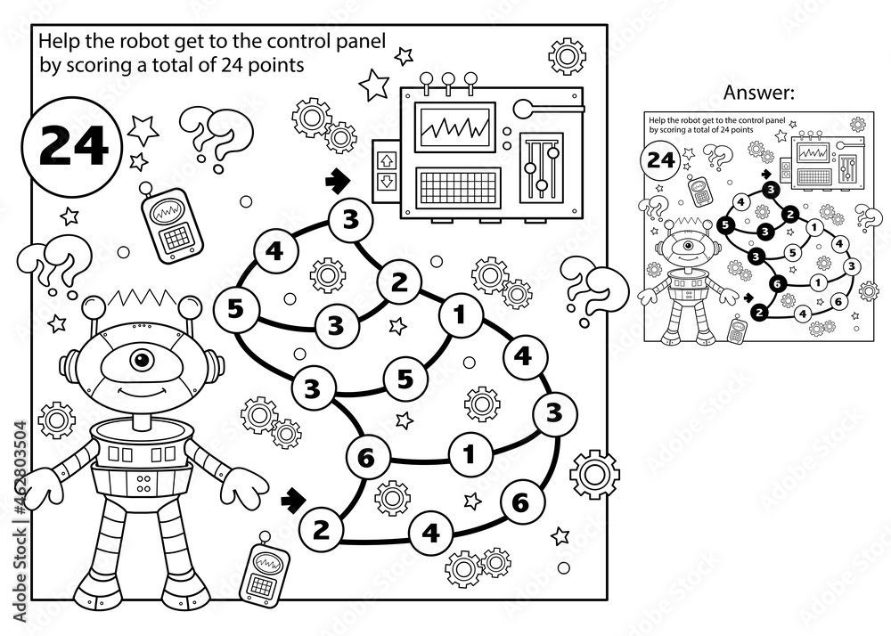 Foto de Puzzle Jogo De Robô e mais fotos de stock de Robô - Robô