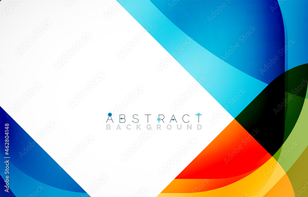 Minimal background. Abstract square shape with round corners created with wavy forms. Vector Illustration For Wallpaper, Banner, Background, Landing Page Minimal background. Abstract square shape with round corners created with wavy forms. Vector Illustration For Wallpaper, Banner, Background, Landing Page