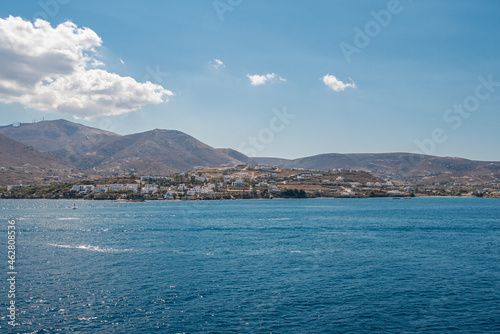 Landscapes of Aegean islands in Greece