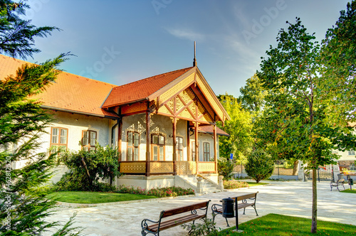 Balatonfured, Hungary, HDR Image photo