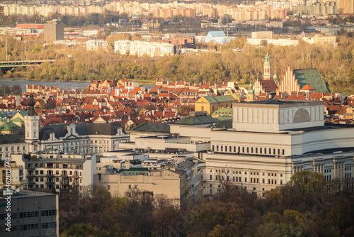 View to Teatr Wielki, Warsaw, Poland photo