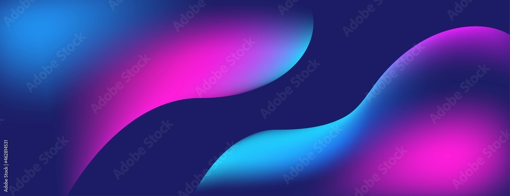 Neon wave abstract background, dynamic wave and light motion background. Vector design template Neon wave abstract background, dynamic wave and light motion background. Vector design template