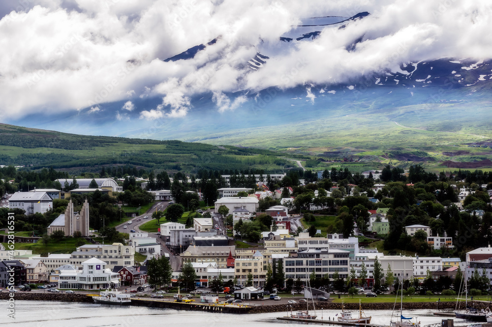 Iceland, Akureyri Iceland, Akureyri