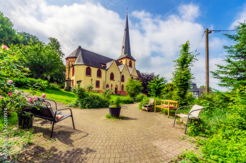 Germany, Rhineland-Palatinate, Linz am Rhein, St Martin's Church photo