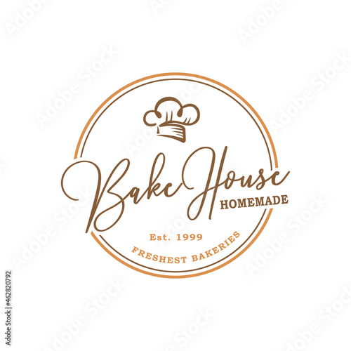 Vintage Retro Bakery Logo Badge And Labels Vector 