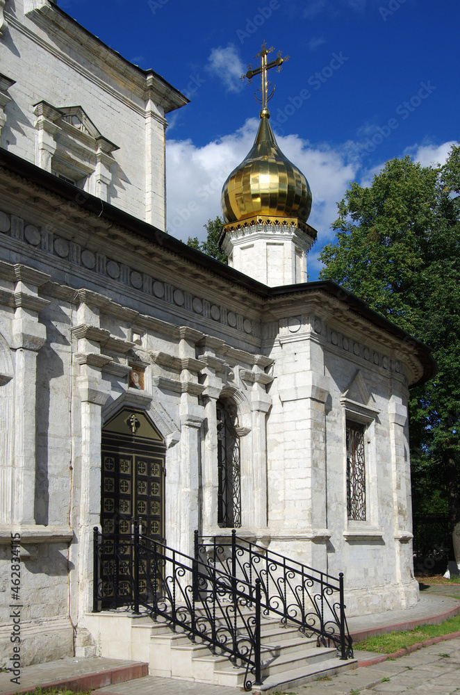 City of Vidnoye, Russia - September, 2020: Temple of the Assumption of the Blessed Virgin
