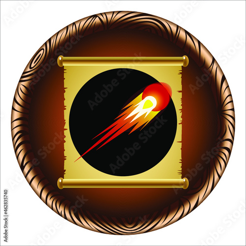 icons for games with the ancient magic scroll of ice lance