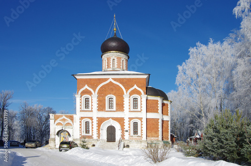 Mozhaisk, Russia - February, 2021: St. Peter and St. Paul Church