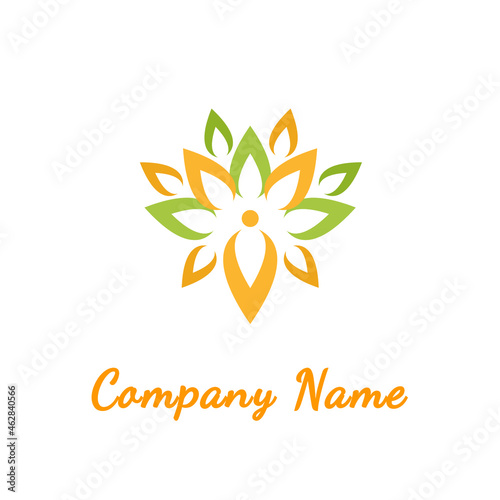 flower logo design