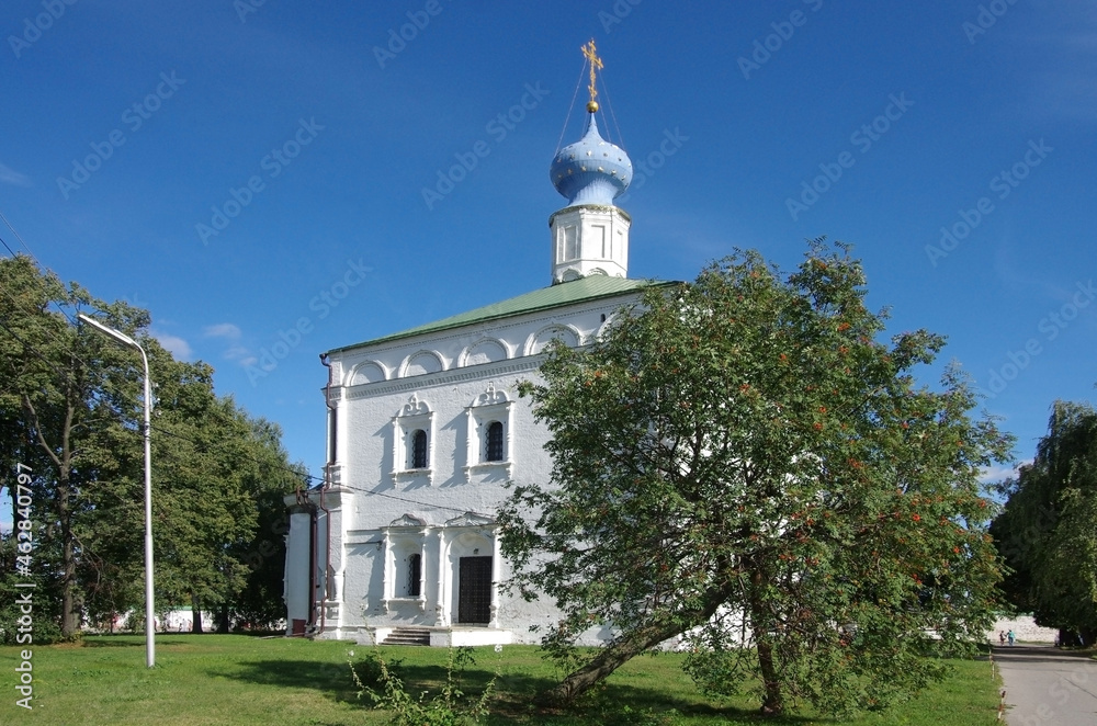 Ryazan, Russia - September, 2020: Spaso-Preobrazhensky Monastery