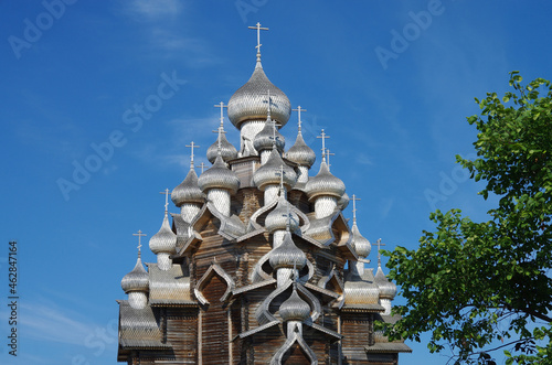 Photos Kizhi, Karelia, Russia - July, 2021: The Church of the Transfiguration