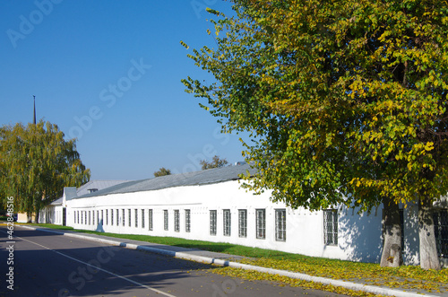 Kolomna, Russia - October, 2021:  Great monasteries of Russia. Novo-Golutvin Holy Trinity Monast