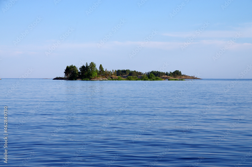 Ladoga skerries on Lake Ladoga in Karelia, Russia Ladoga skerries on Lake Ladoga in Karelia, Russia