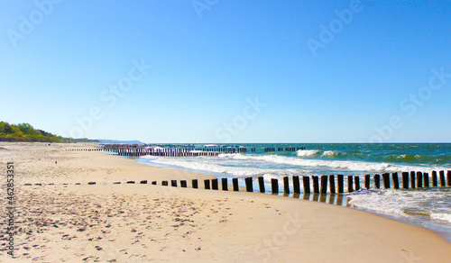 beach in summer