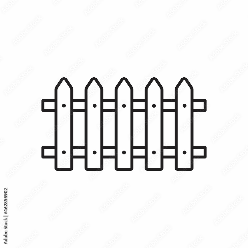 fence, garden icon fence, garden icon