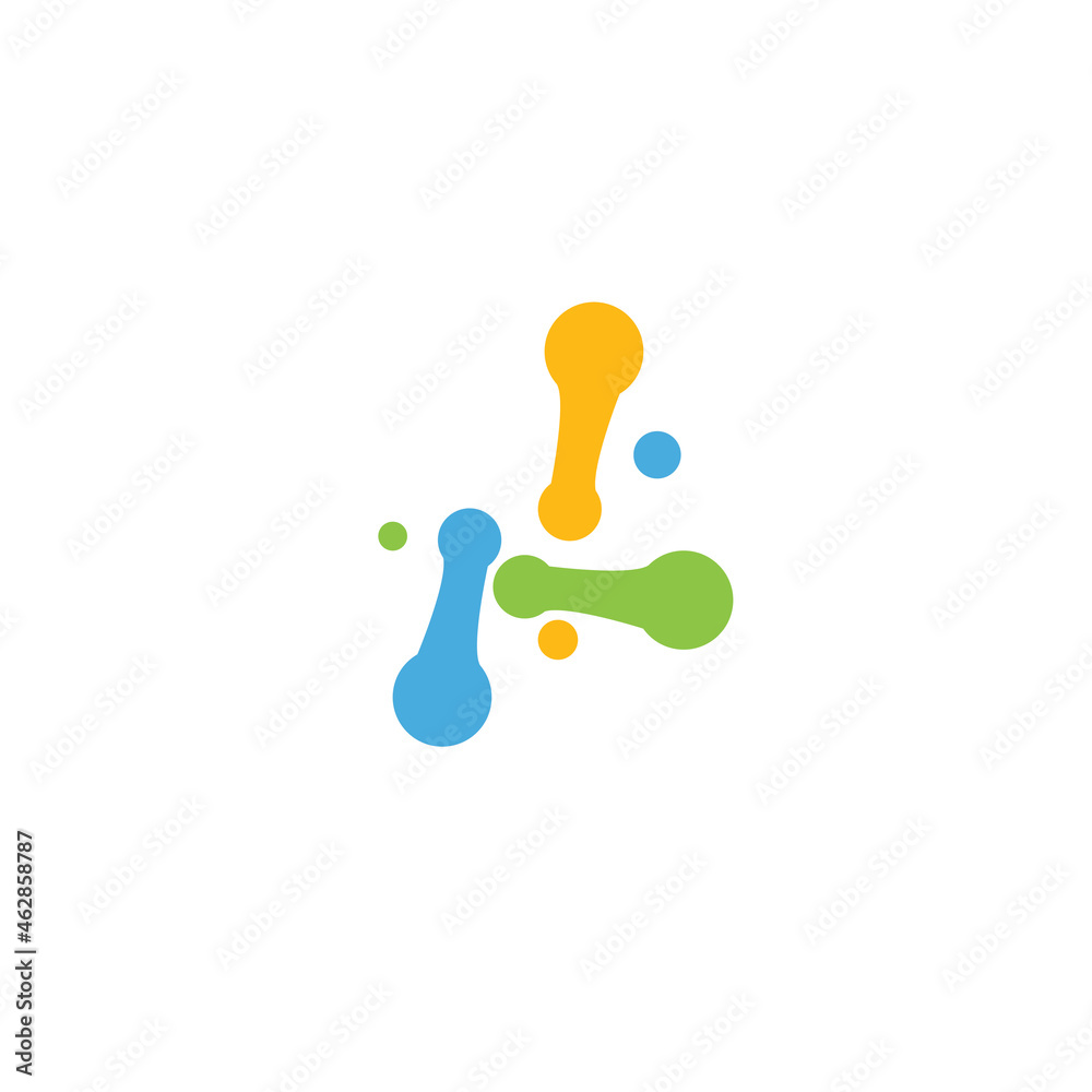 Community, network and social icon design template Community, network and social icon design template