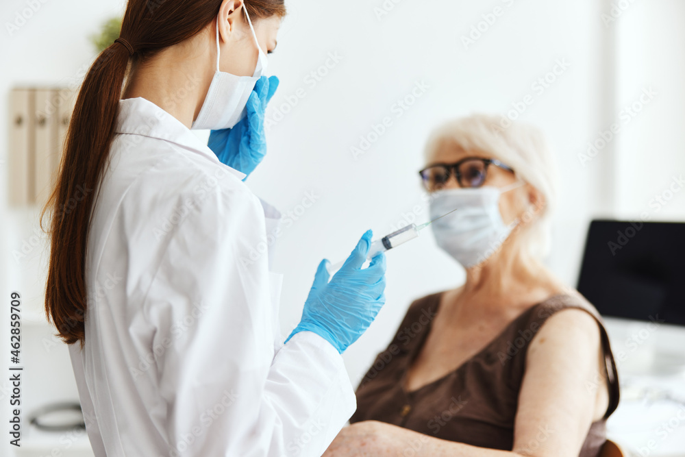 patient and doctor covid passport virus epidemic patient and doctor covid passport virus epidemic
