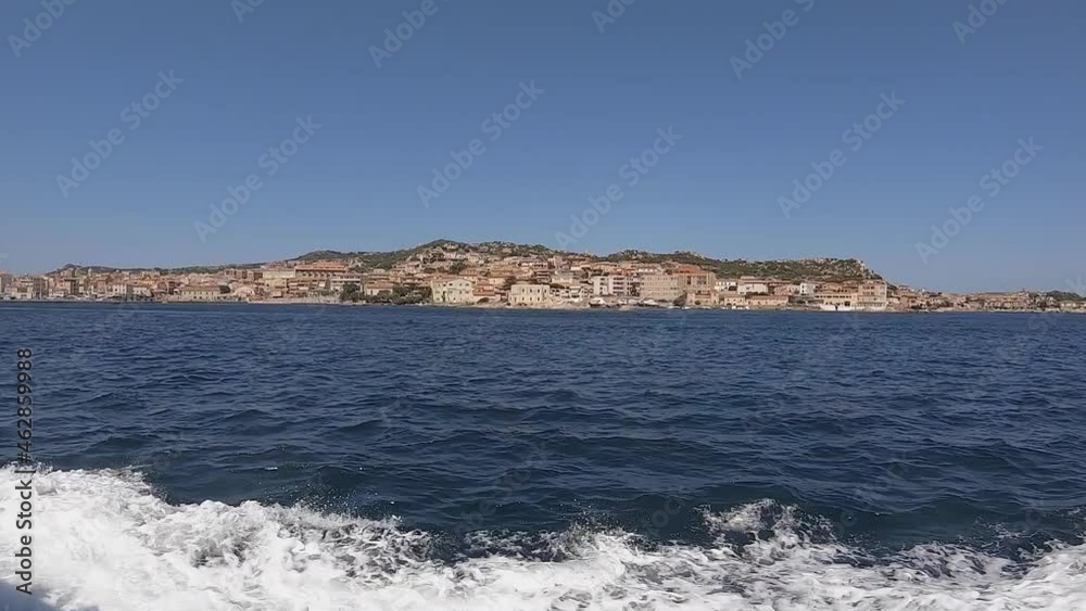 View of the Island of La Maddalena, northern Sardinia, Italy View of the Island of La Maddalena, northern Sardinia, Italy