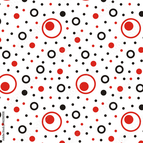 polka dot pattern background wallpaper vector illustration