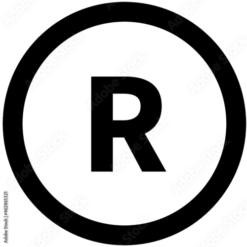 registered trademark symbol icon R