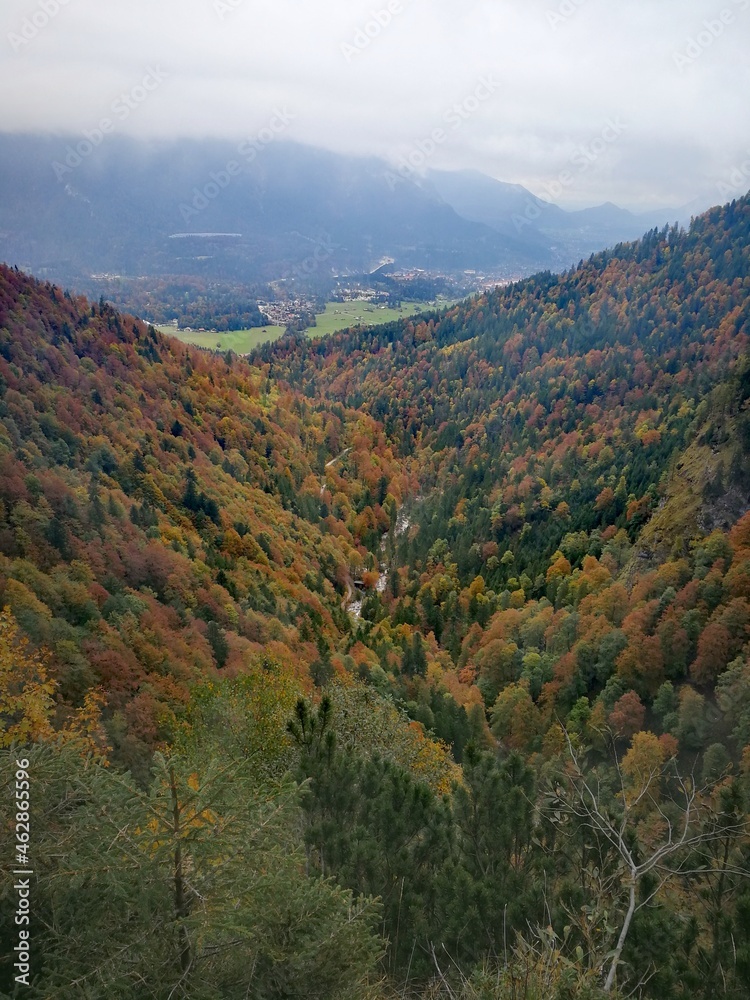 autumn in the mountains