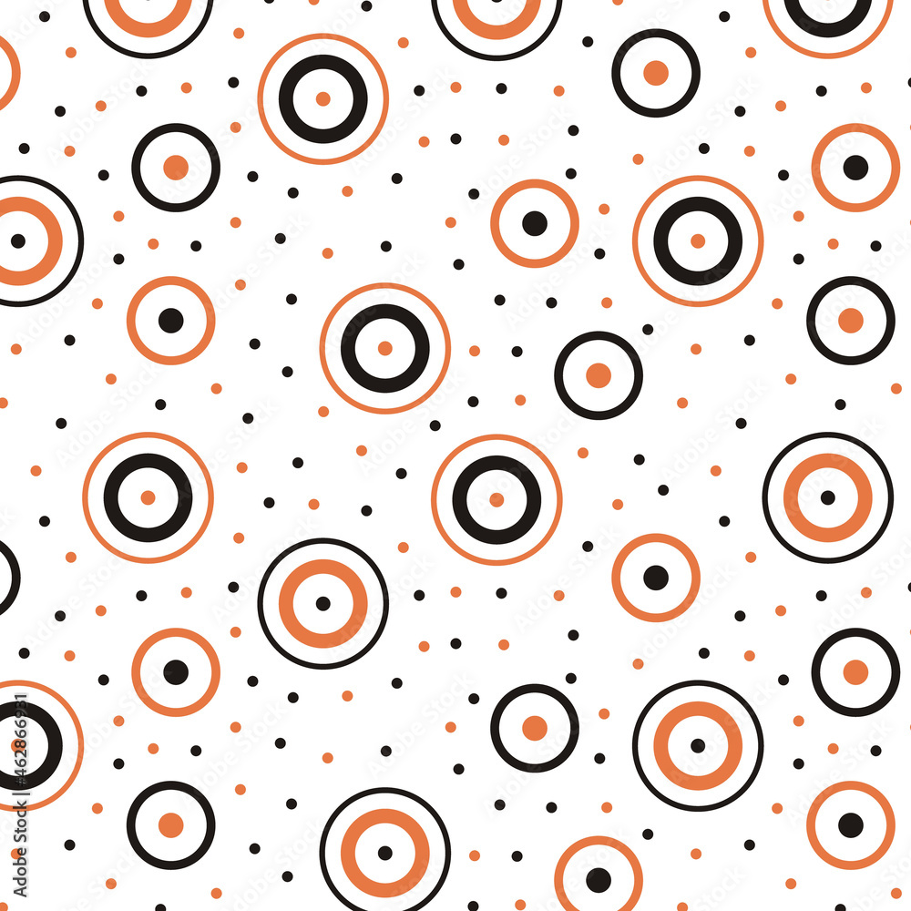 Fototapeta premium polka dot pattern background wallpaper vector illustration