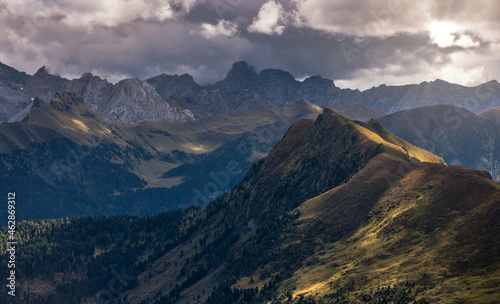 Blick von der Seiseralm / view from alpe di suisi