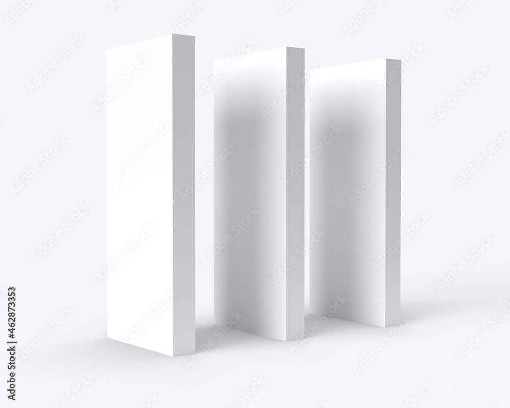 White abstract logo.Blinds in 3d perspective. White abstract logo.Blinds in 3d perspective.
