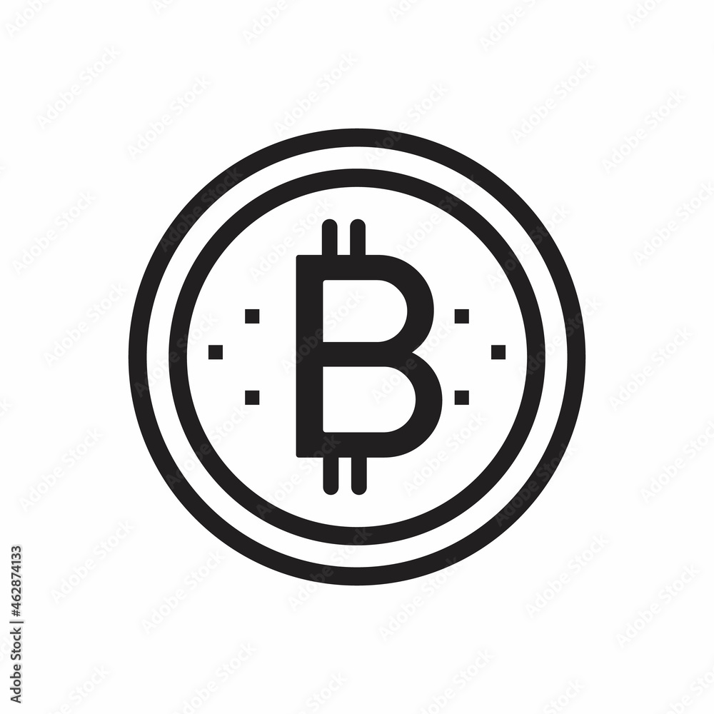 Crypto currency coin. Isolated on white background Crypto currency coin. Isolated on white background